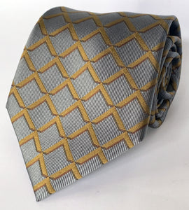 "The Master's Square" Necktie, Gray