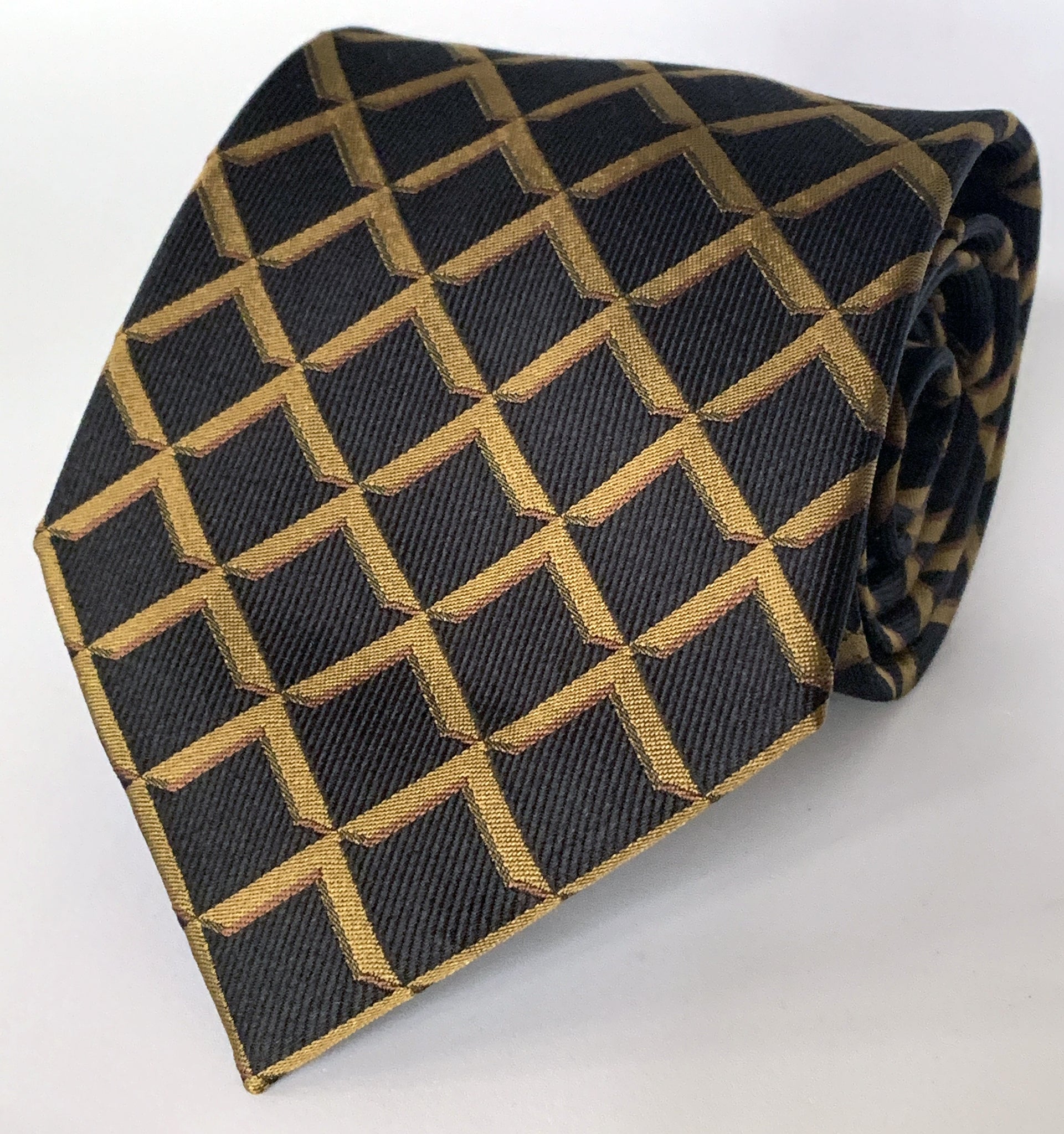 "The Master's Square" Necktie, Black